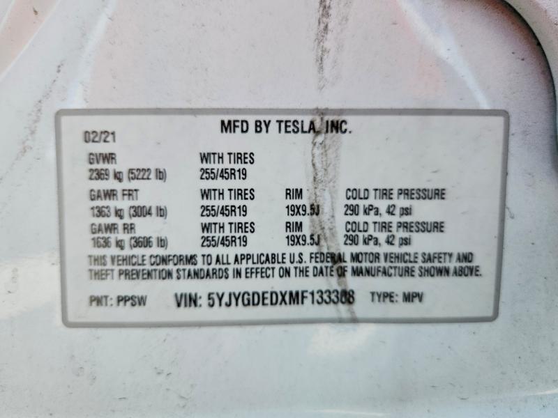 2021 Tesla Model y