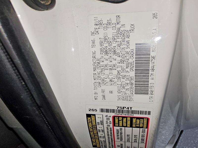 2011 Toyota Tacoma Prerunner V6