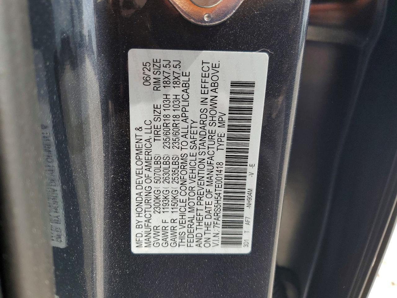 2026 Honda Cr-v Sport