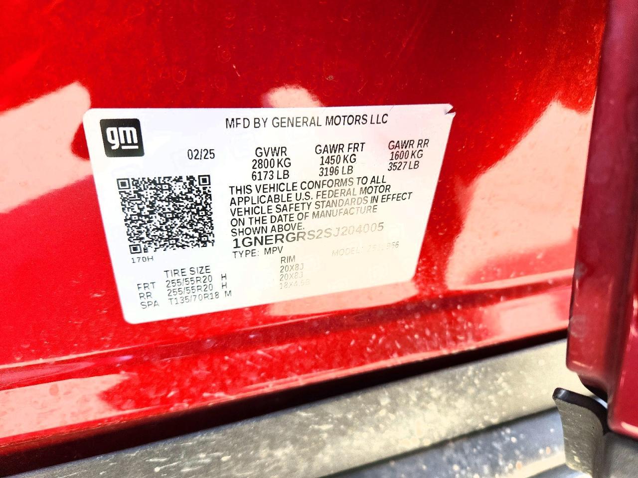 2025 Chevrolet Traverse lt