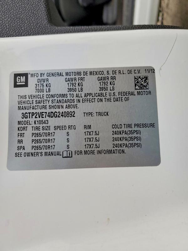 2013 GMC Sierra K1500 SLE