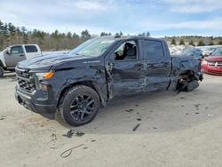 Salvage trucks for sale at Windham, ME auction: 2022 Chevrolet Silverado K1500 Custom