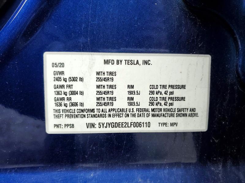 2020 Tesla Model y