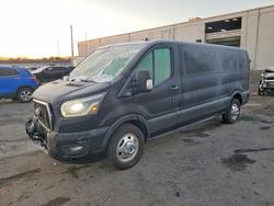 Salvage trucks for sale at Fredericksburg, VA auction: 2022 Ford Transit T-350
