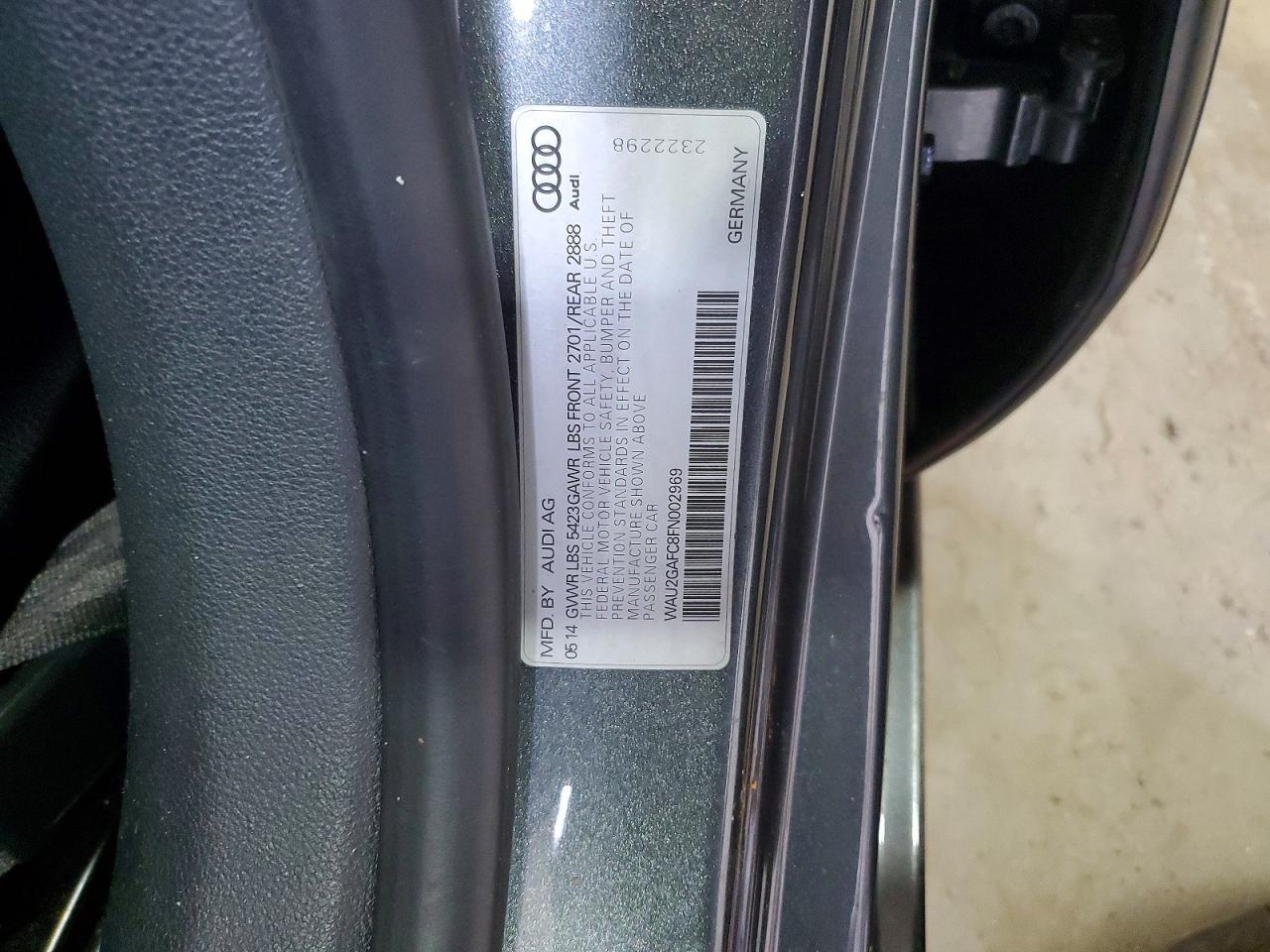 2015 Audi A7 Prestige