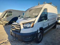 Salvage trucks for sale at Grand Prairie, TX auction: 2020 Ford T250TRANSIT T250 Cargo Van 3.5L Ecoboos