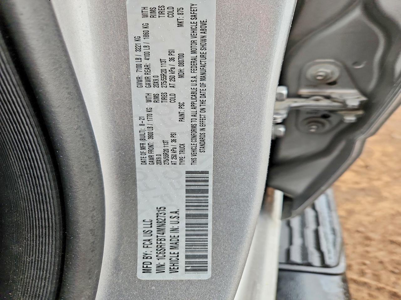 2021 Dodge RAM 1500 BIG Horn