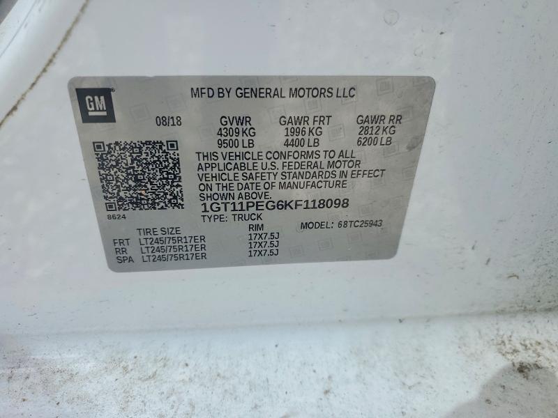 2019 GMC Sierra C2500 SLE