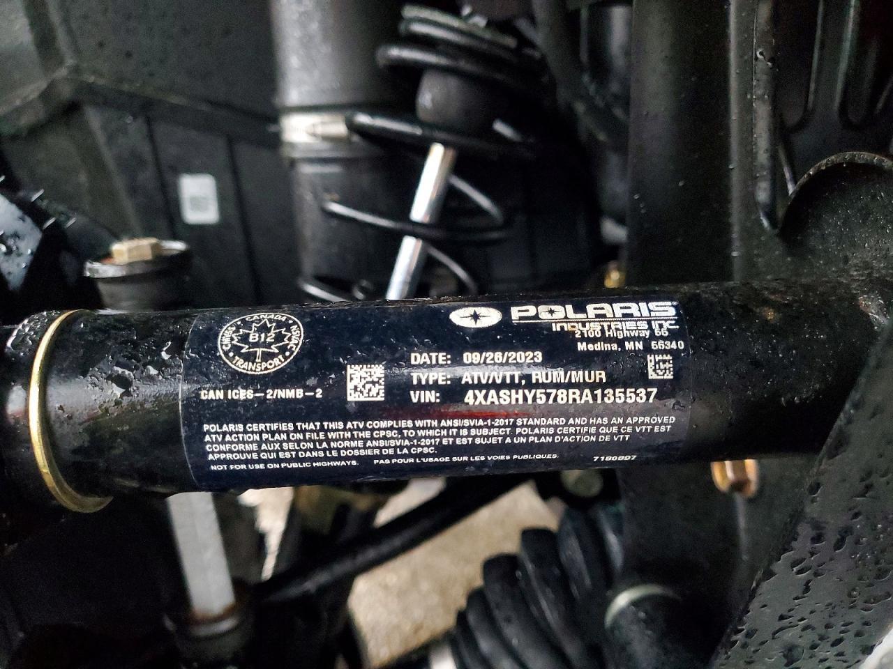 2024 Polaris Sportsman 570 ATV