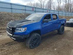 Salvage cars for sale from Copart Davison, MI: 2019 Chevrolet Colorado ZR2