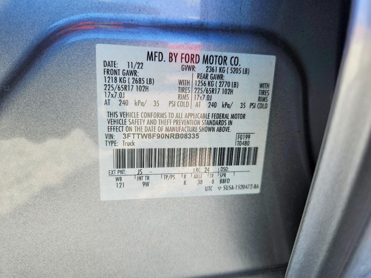 2022 Ford Maverick XL