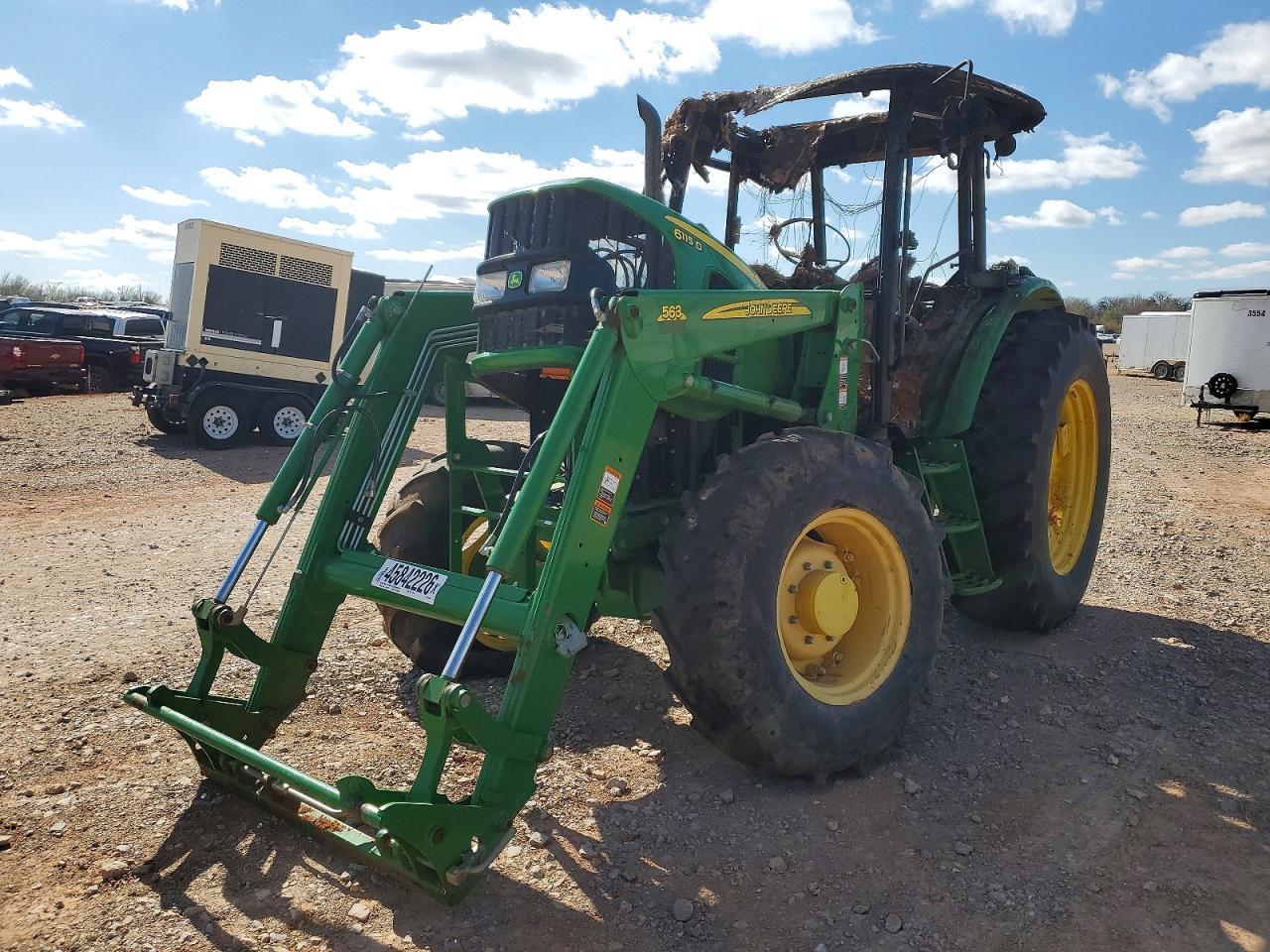 2010 John Deere 6115D Mfwd Tractor