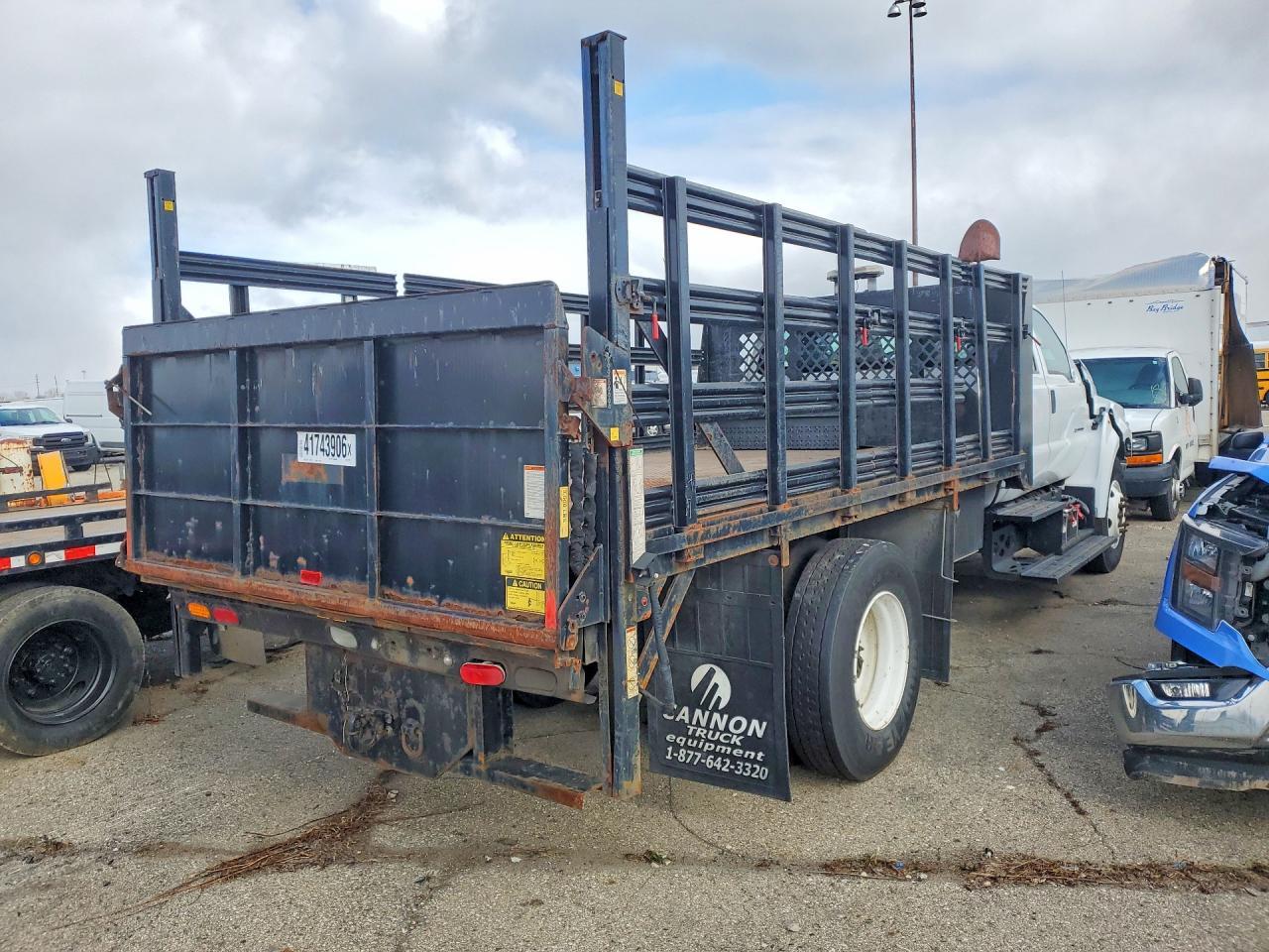 2017 Ford F650 Super Duty Flatbed Truck