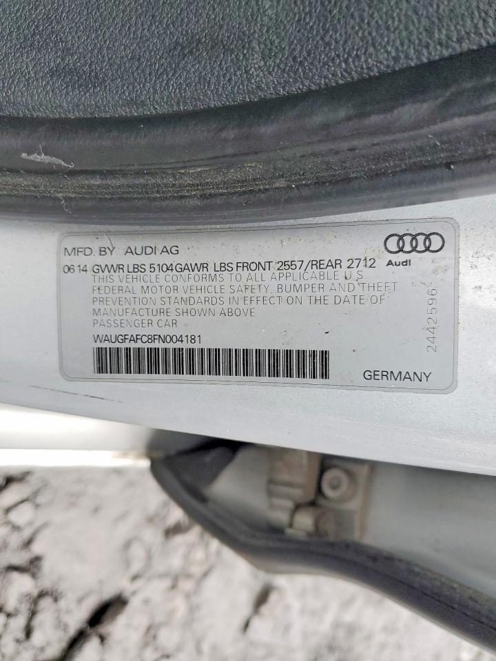 2015 Audi A6 Premium Plus