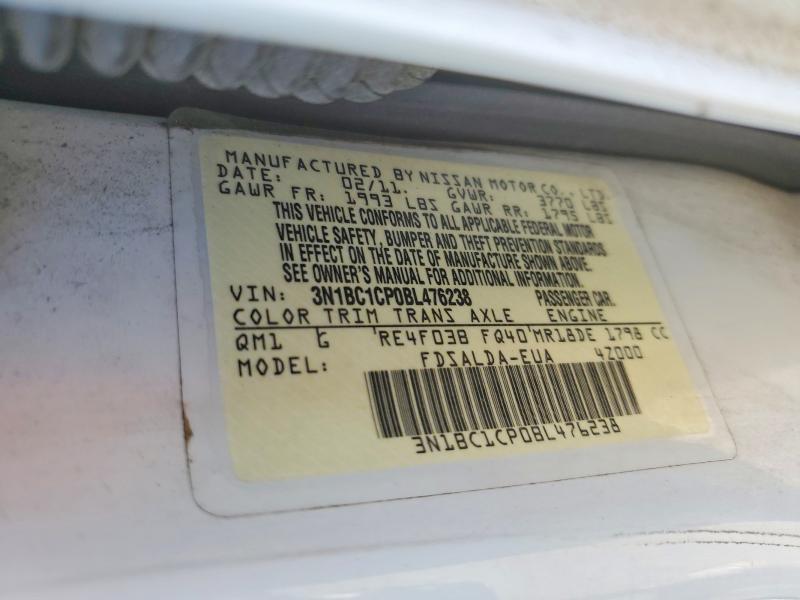 2011 Nissan Versa 1.8 s