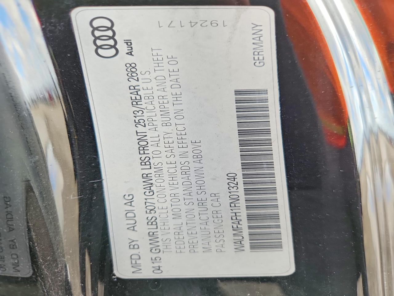 2015 Audi A5 Premium Plus