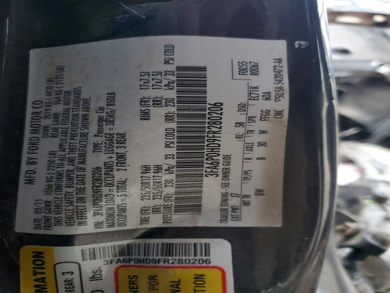 2015 Ford Fusion se