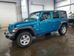 Jeep Vehiculos salvage en venta: 2019 Jeep Wrangler Unlimited Sport