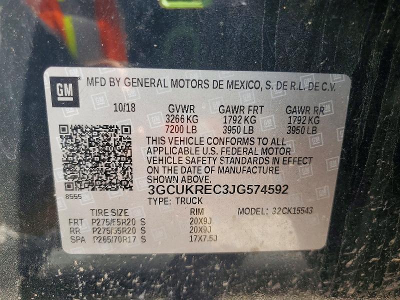 2018 Chevrolet Silverado K1500 LT