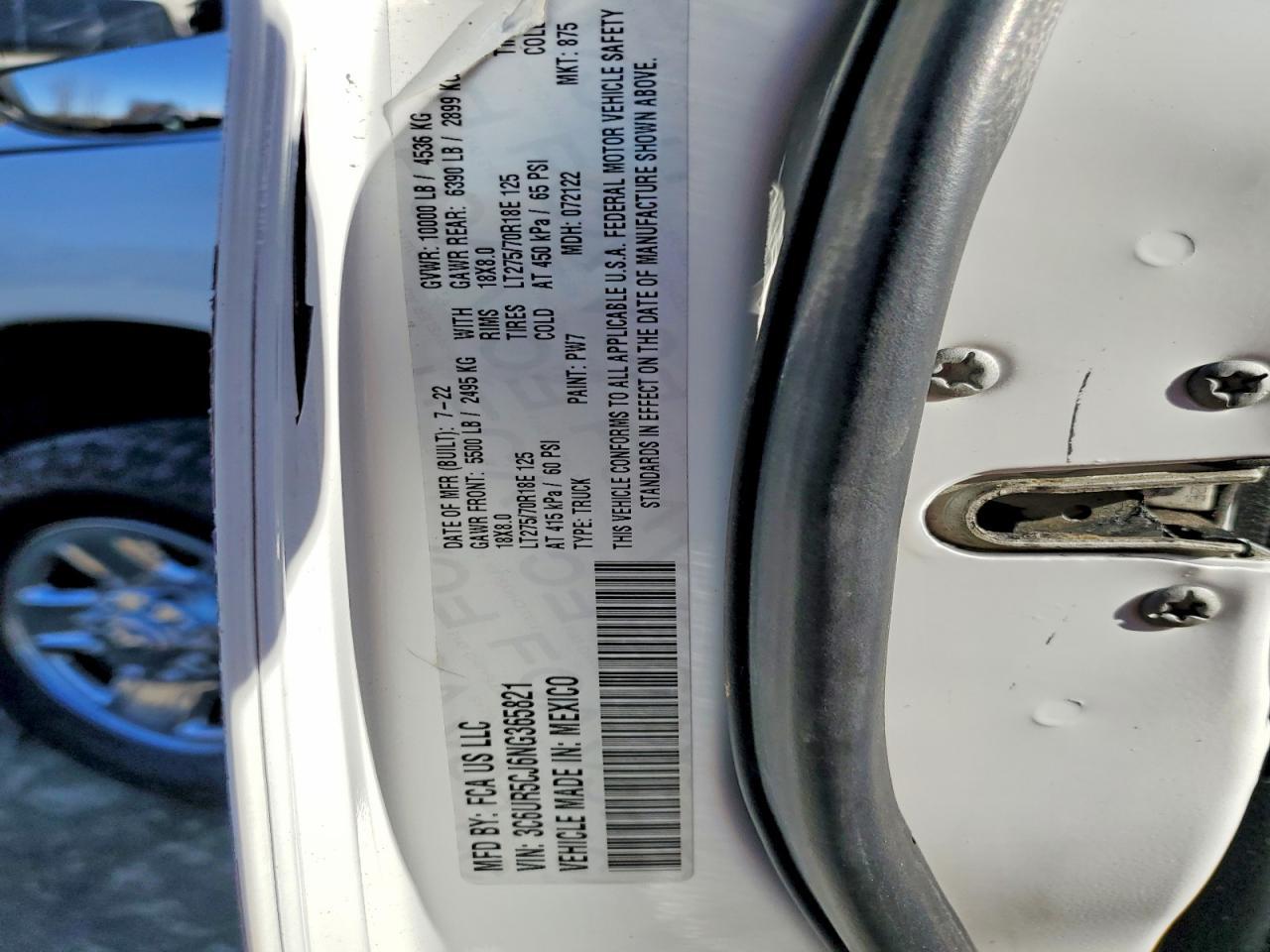 2022 Dodge RAM 2500 Tradesman