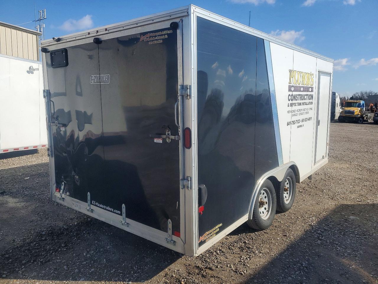 2015 Ez Hauler Enclosed Cargo Trailer