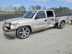 Salvage trucks for sale at Spartanburg, SC auction: 2005 Chevrolet Silverado C1500