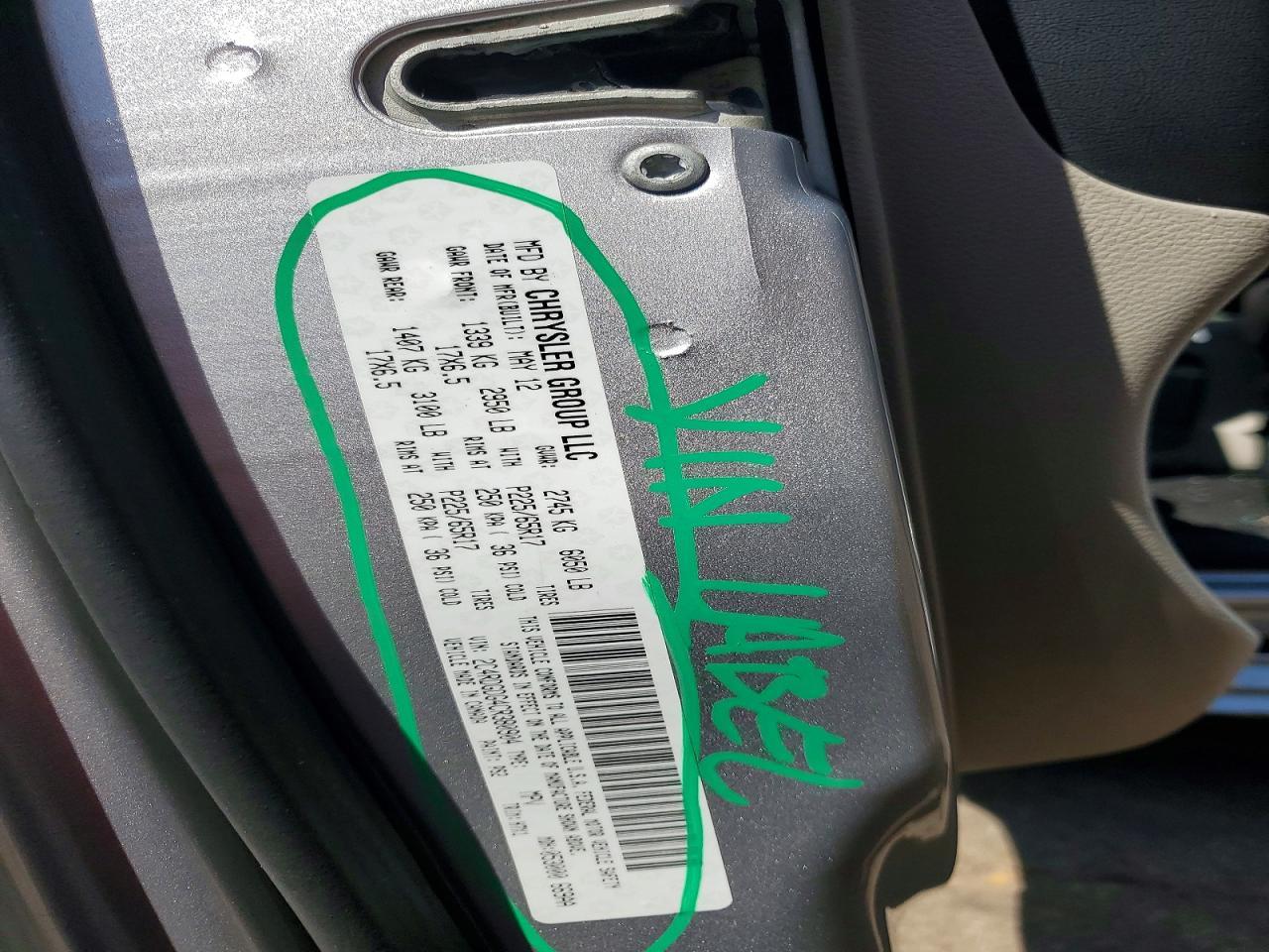2012 Dodge Grand Caravan Crew