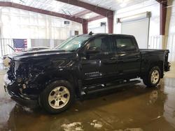 Salvage trucks for sale at Avon, MN auction: 2017 Chevrolet Silverado K1500 LT