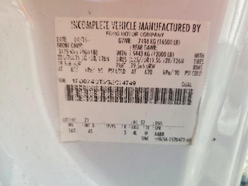 2016 Ford F450 Super Duty Utility / Service Truck