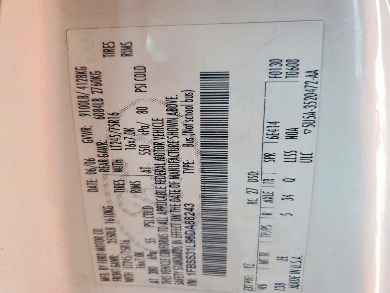 2006 Ford Econoline E350 Super Duty Wagon