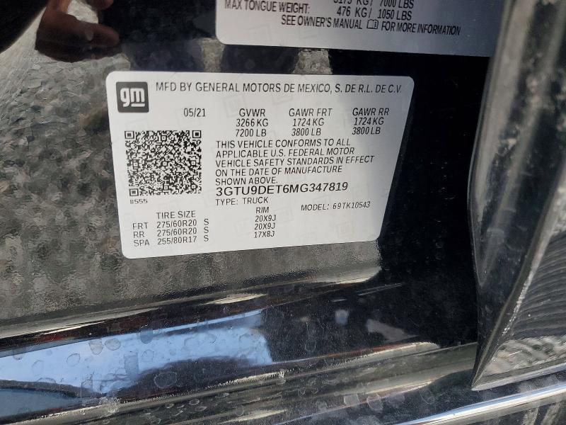 2021 GMC Sierra K1500 SLT