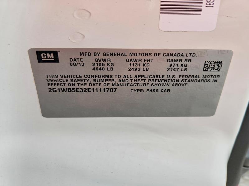 2014 Chevrolet Impala Limited lt