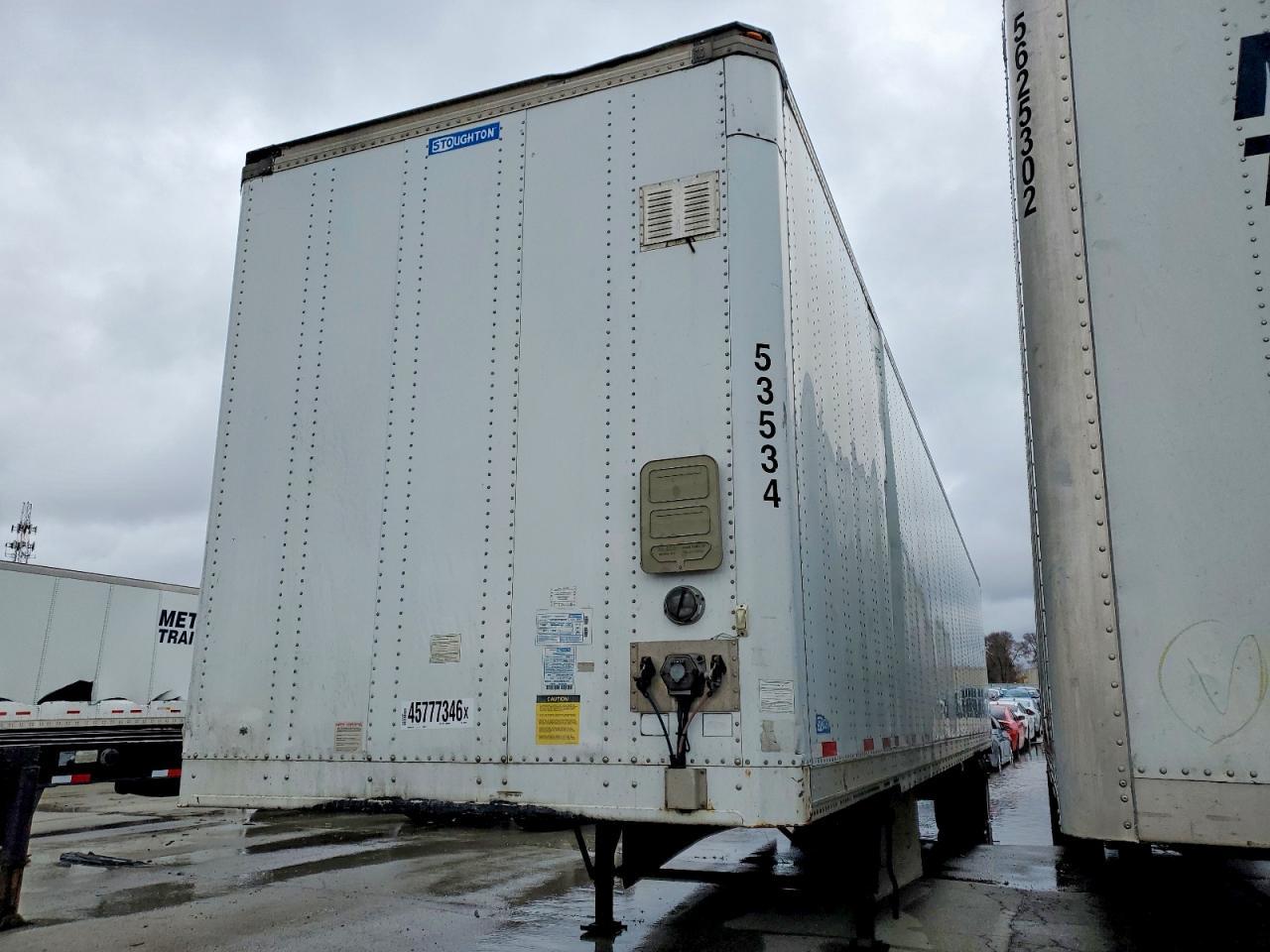 2014 Stoughton DRY Van Trailer