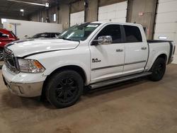 Salvage cars for sale from Copart Blaine, MN: 2014 Dodge 1500 Laramie