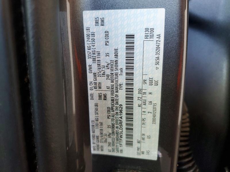 2024 Ford F150 xlt