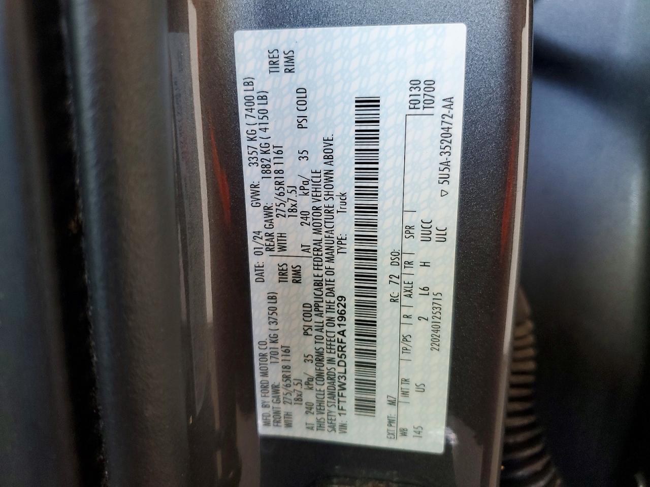 2024 Ford F150 XLT