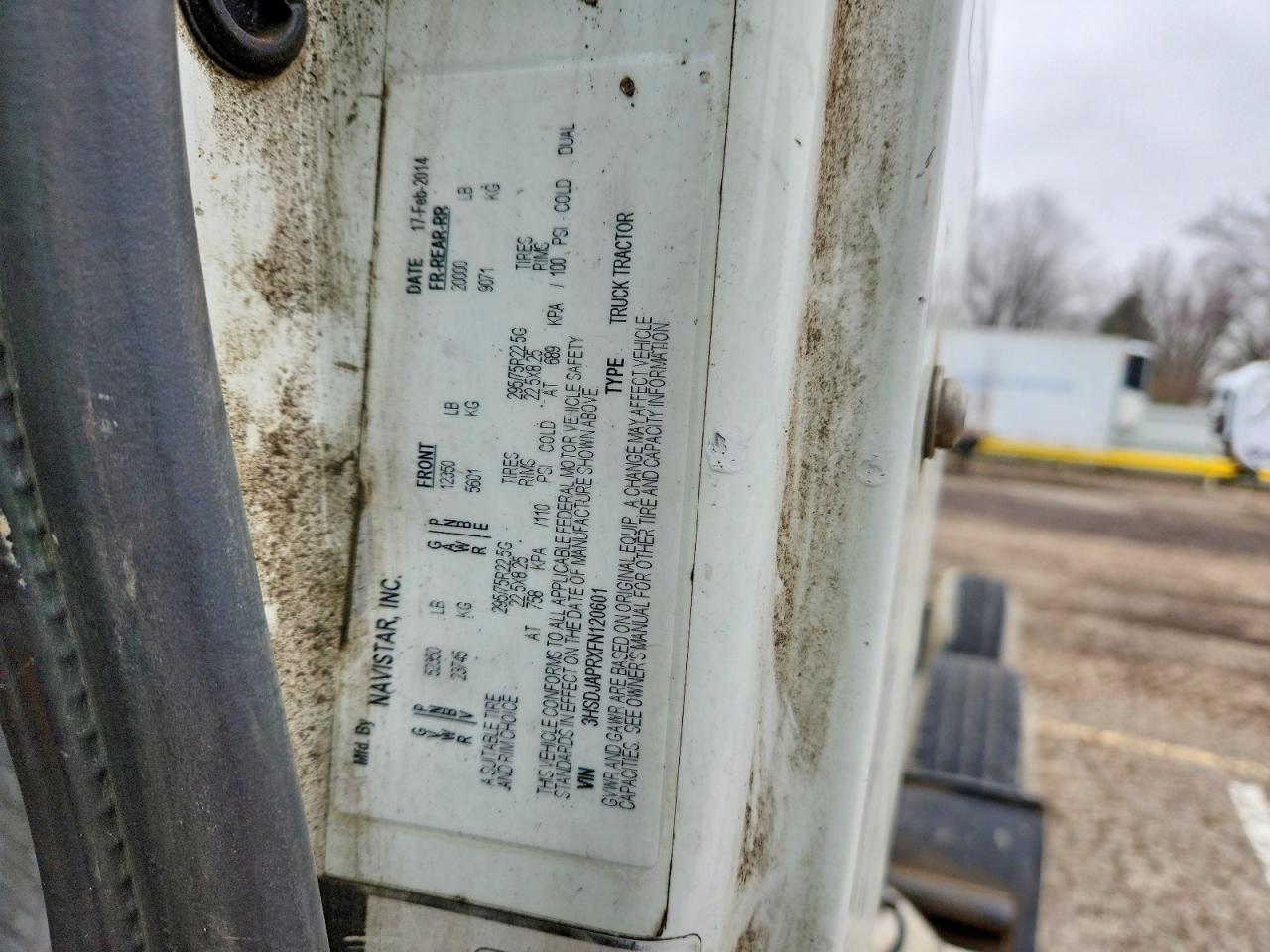 2015 International Prostar Semi Truck