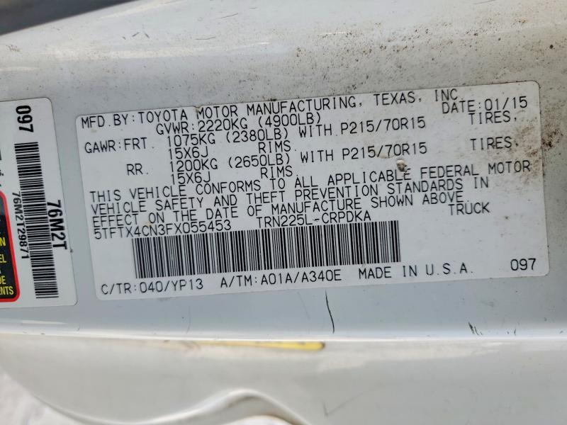 2015 Toyota Tacoma Base