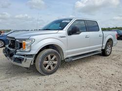 Salvage trucks for sale at Houston, TX auction: 2018 Ford F150 Supercrew