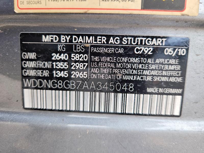 2010 Mercedes-Benz S 550 4matic