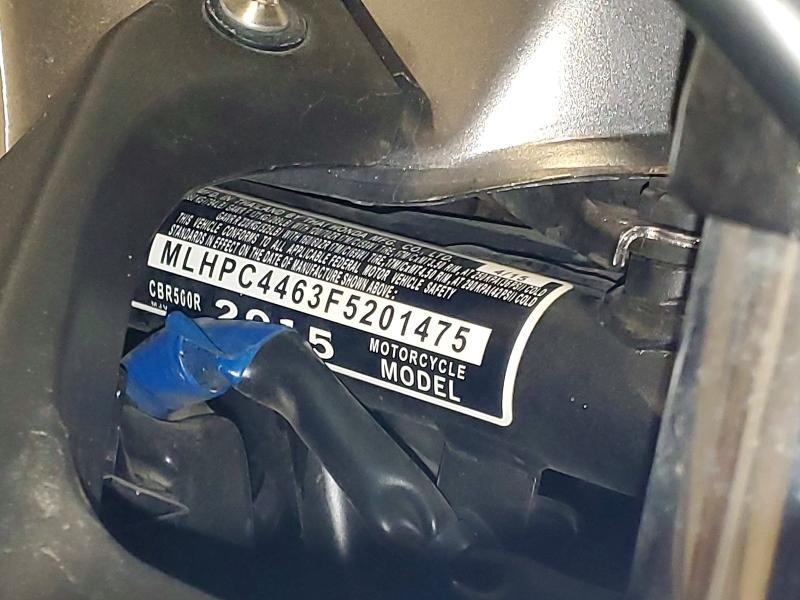2015 Honda Cbr500