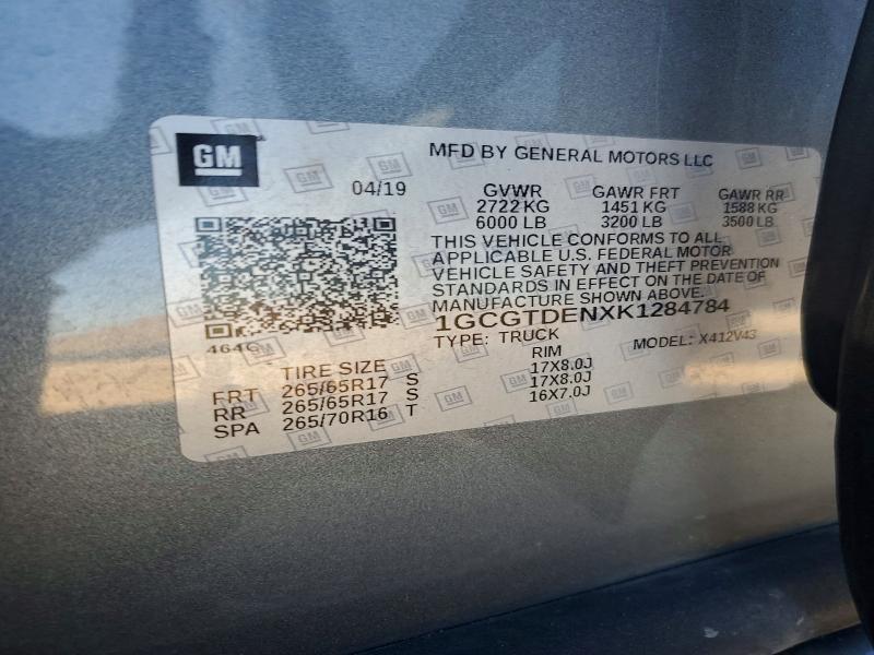 2019 Chevrolet Colorado Z71