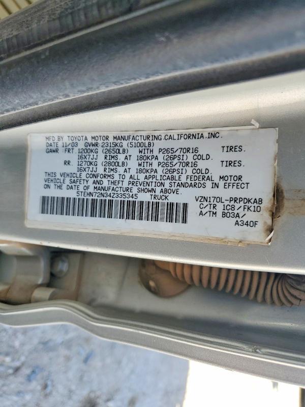 2004 Toyota Tacoma V6