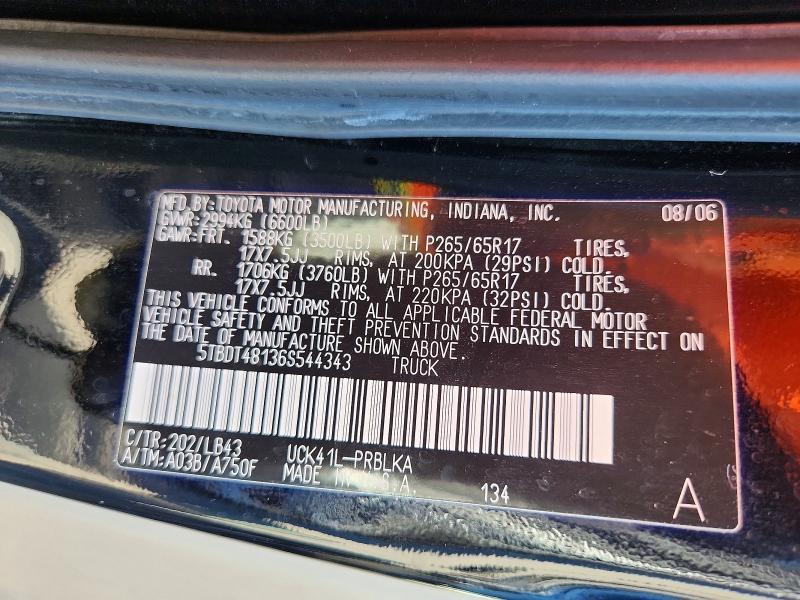 2006 Toyota Tundra Limited