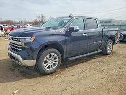 Salvage trucks for sale at Chicago Heights, IL auction: 2022 Chevrolet Silverado K1500 LTZ