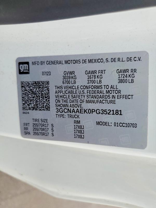 2023 Chevrolet Silverado C1500