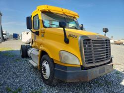 Salvage trucks for sale at Fresno, CA auction: 2014 Freightliner Cascadia Semi Truck