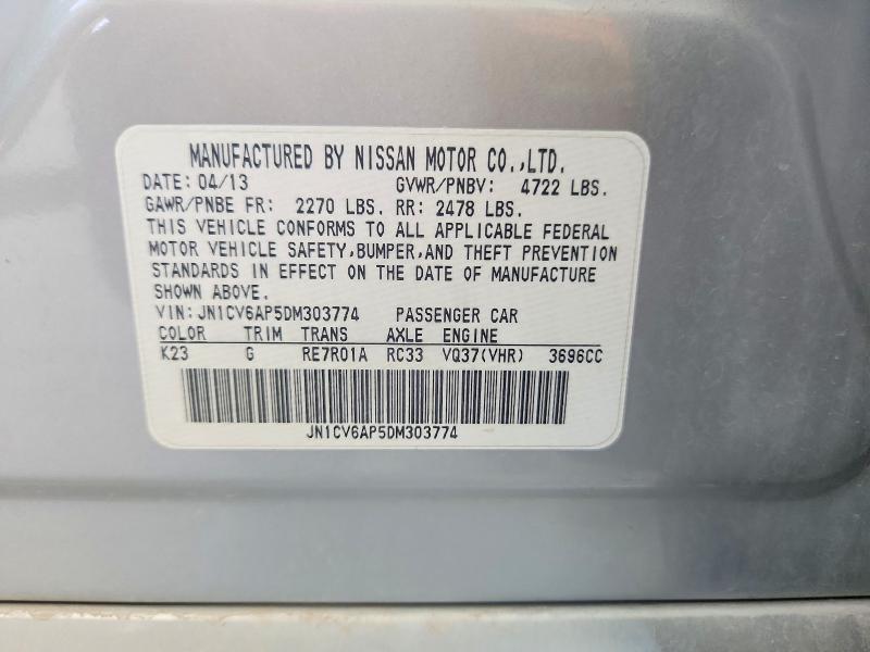 2013 Infiniti G37 Sedan Journey