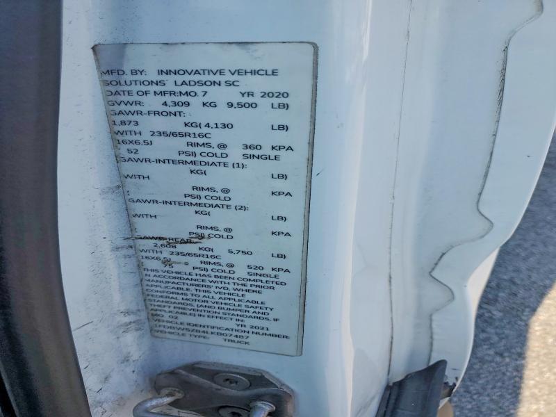 2020 Ford Transit Delivery Truck