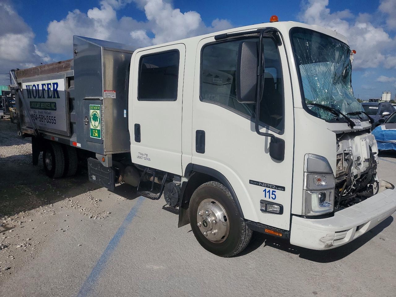 2023 Isuzu NPR XD Chipper Truck